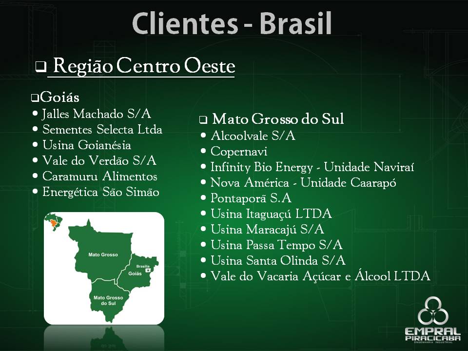 Solução de Preparo de Cana - Slide 25