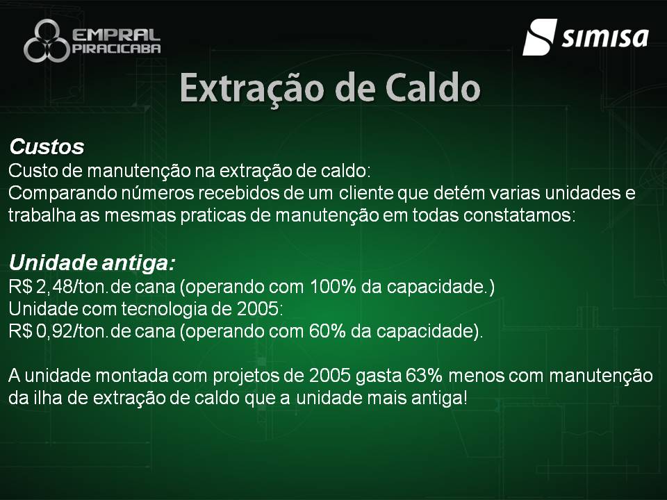 Seminário Brasileiro Agroindustrial - Slide 26