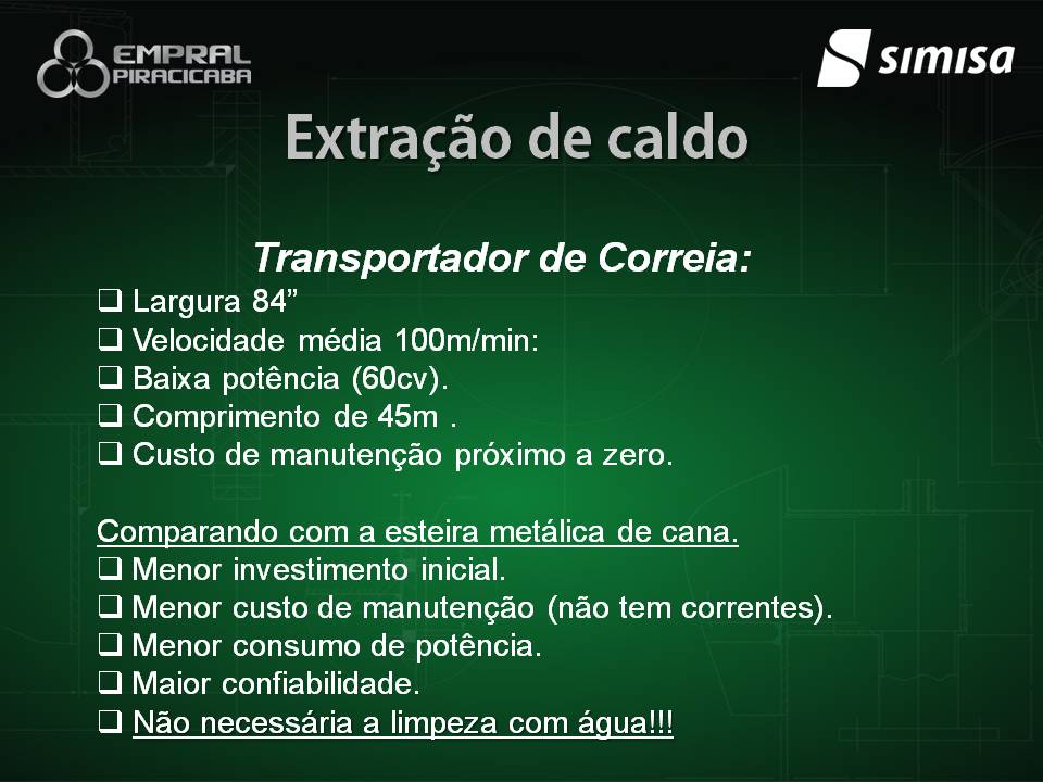 Seminário Brasileiro Agroindustrial - Slide 8